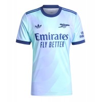 Camisa de Futebol Arsenal Ben White #4 Equipamento Alternativo 2024-25 Manga Curta